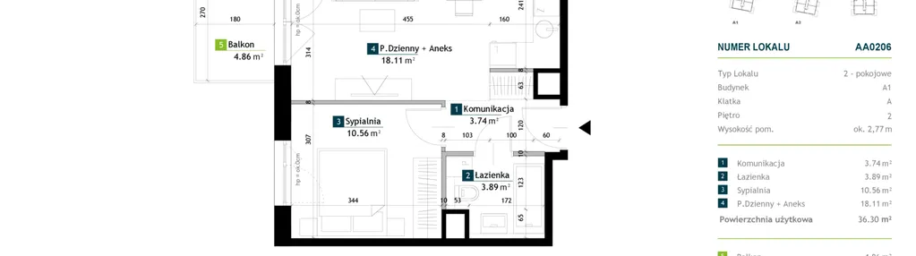 Mieszkanie w inwestycji: Viva Cité 2