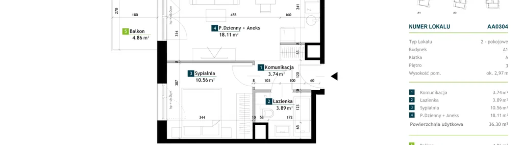 Mieszkanie w inwestycji: Viva Cité 2