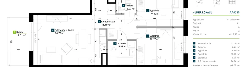 Mieszkanie w inwestycji: Viva Cité 2