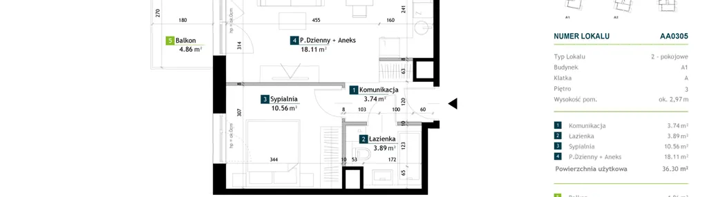 Mieszkanie w inwestycji: Viva Cité 2