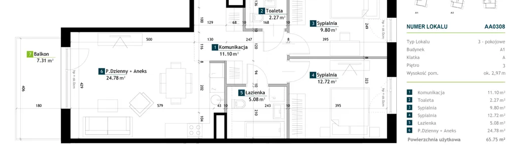 Mieszkanie w inwestycji: Viva Cité 2