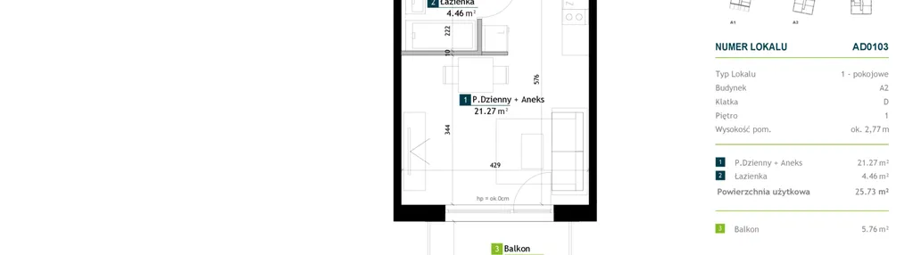 Mieszkanie w inwestycji: Viva Cité 2