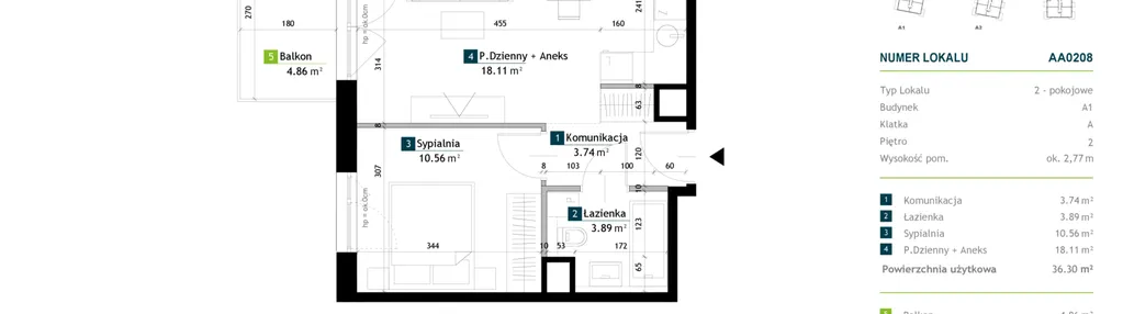 Mieszkanie w inwestycji: Viva Cité 2