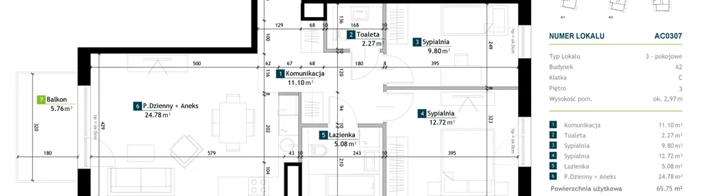Mieszkanie w inwestycji: Viva Cité 2