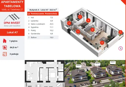 Mieszkanie w inwestycji: Apartamenty Tabelowa