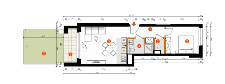 Mieszkanie w inwestycji: Platanowy Park etap IV