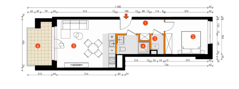 Mieszkanie w inwestycji: Platanowy Park etap IV