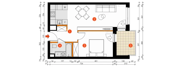 Mieszkanie w inwestycji: Platanowy Park etap IV