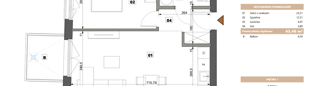 Mieszkanie w inwestycji: Srebrna 5