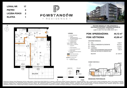 Mieszkanie w inwestycji: Powstańców Residence