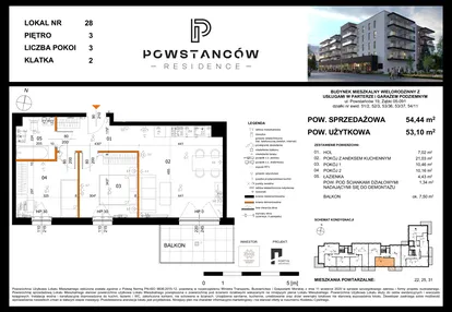 Mieszkanie w inwestycji: Powstańców Residence