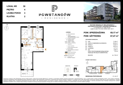 Mieszkanie w inwestycji: Powstańców Residence