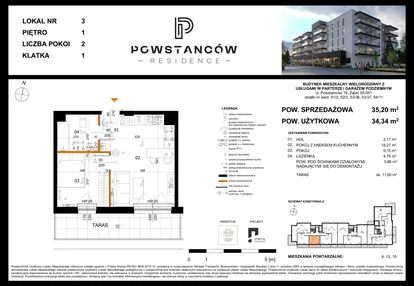 Mieszkanie w inwestycji: Powstańców Residence