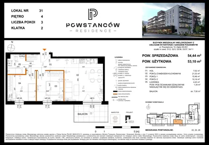 Mieszkanie w inwestycji: Powstańców Residence