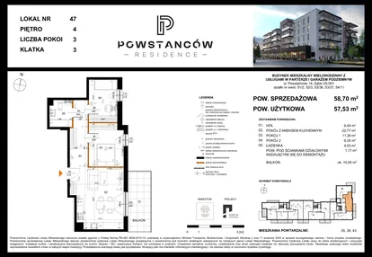 Mieszkanie w inwestycji: Powstańców Residence