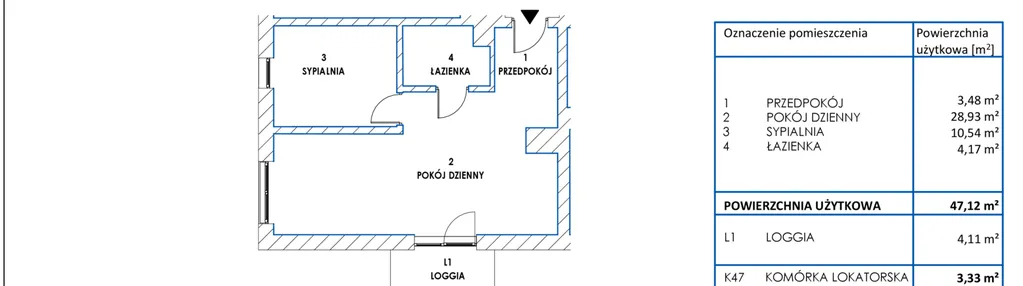 Mieszkanie w inwestycji: Dworzysko Park - Etap III