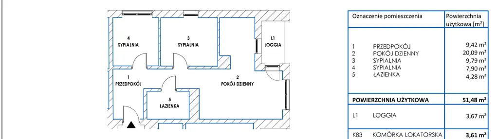 Mieszkanie w inwestycji: Dworzysko Park - Etap III