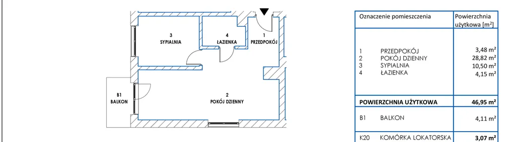 Mieszkanie w inwestycji: Dworzysko Park - Etap III