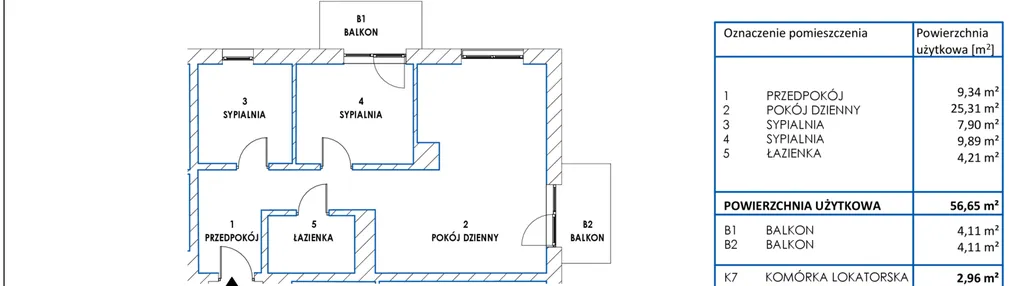 Mieszkanie w inwestycji: Dworzysko Park - Etap III