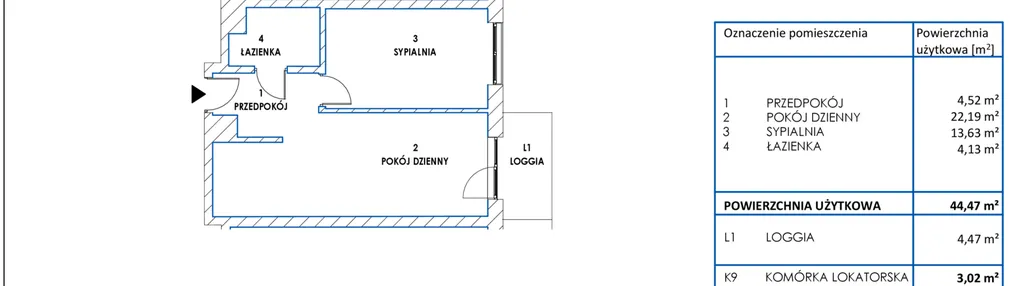 Mieszkanie w inwestycji: Dworzysko Park - Etap III