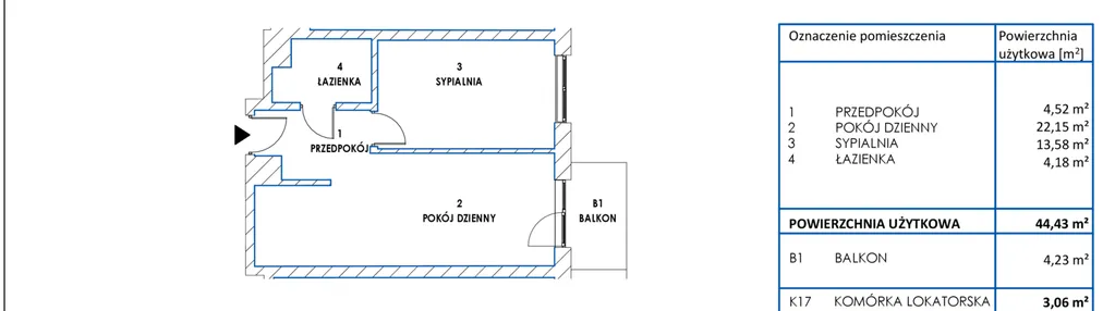 Mieszkanie w inwestycji: Dworzysko Park - Etap III