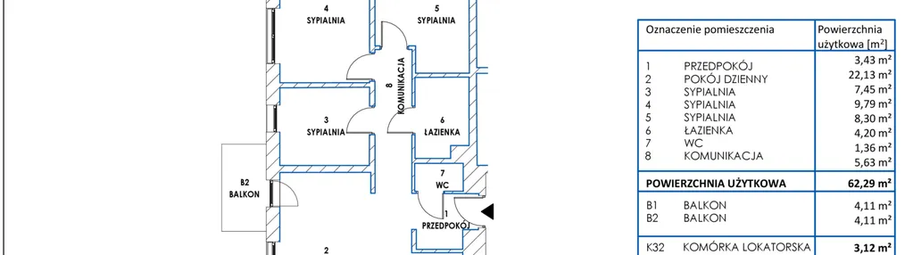 Mieszkanie w inwestycji: Dworzysko Park - Etap III