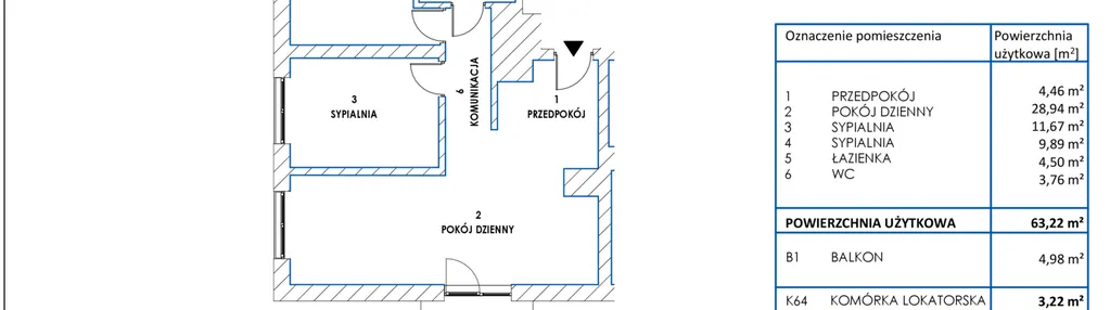 Mieszkanie w inwestycji: Dworzysko Park - Etap III