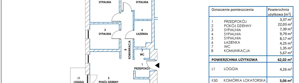 Mieszkanie w inwestycji: Dworzysko Park - Etap III