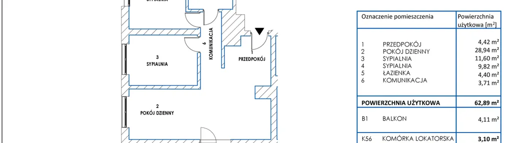 Mieszkanie w inwestycji: Dworzysko Park - Etap III