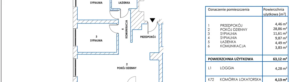 Mieszkanie w inwestycji: Dworzysko Park - Etap III