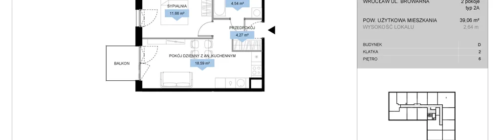 Mieszkanie w inwestycji: Bulwar Północny