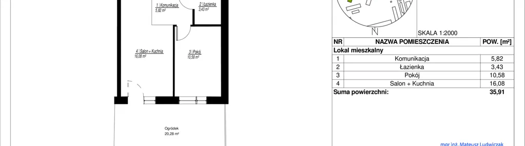 Mieszkanie w inwestycji: Jasielska 8C etap II