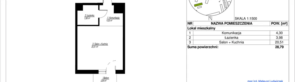 Mieszkanie w inwestycji: Jasielska 8C etap II