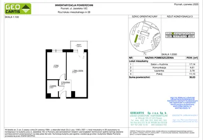 Mieszkanie w inwestycji: Jasielska 8C etap II