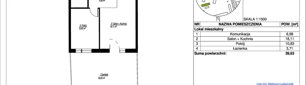 Mieszkanie w inwestycji: Jasielska 8C etap II