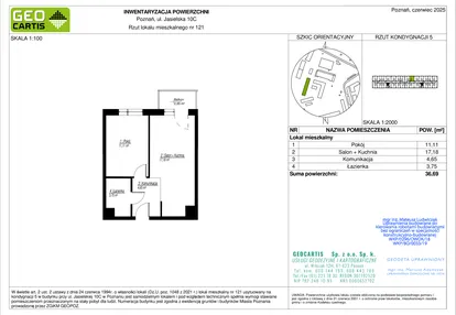 Mieszkanie w inwestycji: Jasielska 8C etap II
