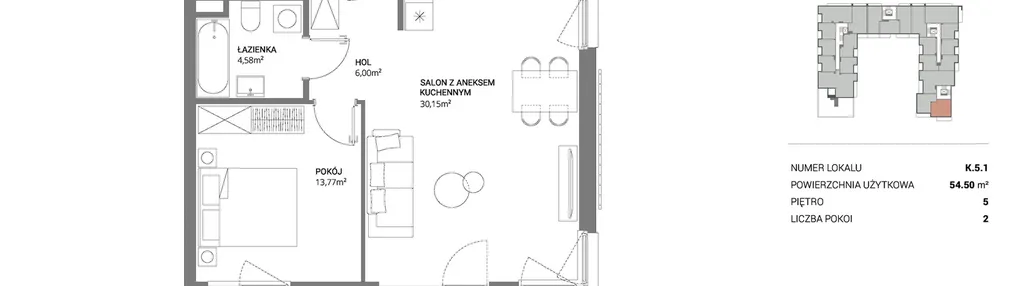 Mieszkanie w inwestycji: Łopuszańska 47 - etap 3