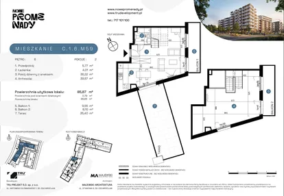Mieszkanie w inwestycji: Nowe Promenady etap II