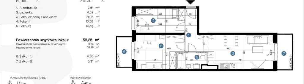 Mieszkanie w inwestycji: Nowe Promenady etap II