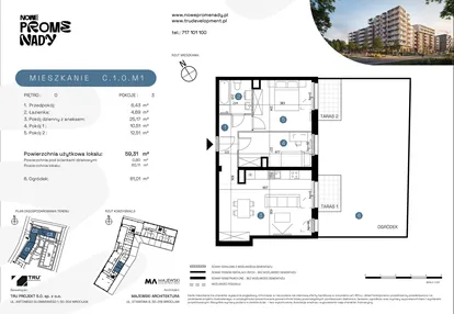 Mieszkanie w inwestycji: Nowe Promenady etap II