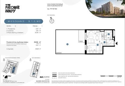 Mieszkanie w inwestycji: Nowe Promenady etap II