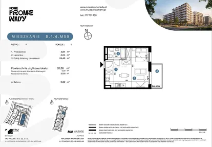 Mieszkanie w inwestycji: Nowe Promenady etap II