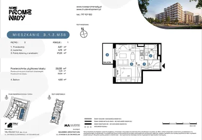 Mieszkanie w inwestycji: Nowe Promenady etap II