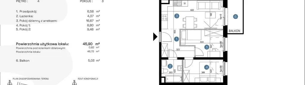 Mieszkanie w inwestycji: Nowe Promenady etap II