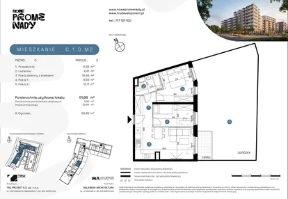 Mieszkanie w inwestycji: Nowe Promenady etap II