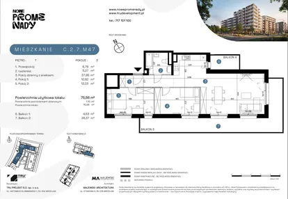 Mieszkanie w inwestycji: Nowe Promenady etap II