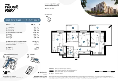 Mieszkanie w inwestycji: Nowe Promenady etap II