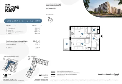 Mieszkanie w inwestycji: Nowe Promenady etap II