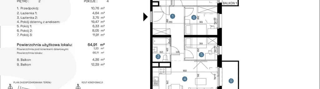 Mieszkanie w inwestycji: Nowe Promenady etap II