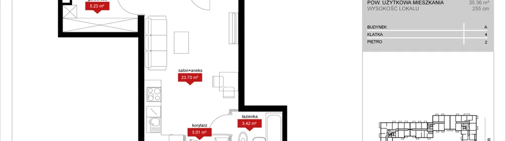 Mieszkanie w inwestycji: Atrium - Nowy Szczepin